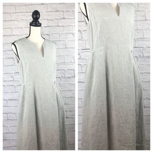 Lafayette 148 New York Sydney Linen Maxi Dress